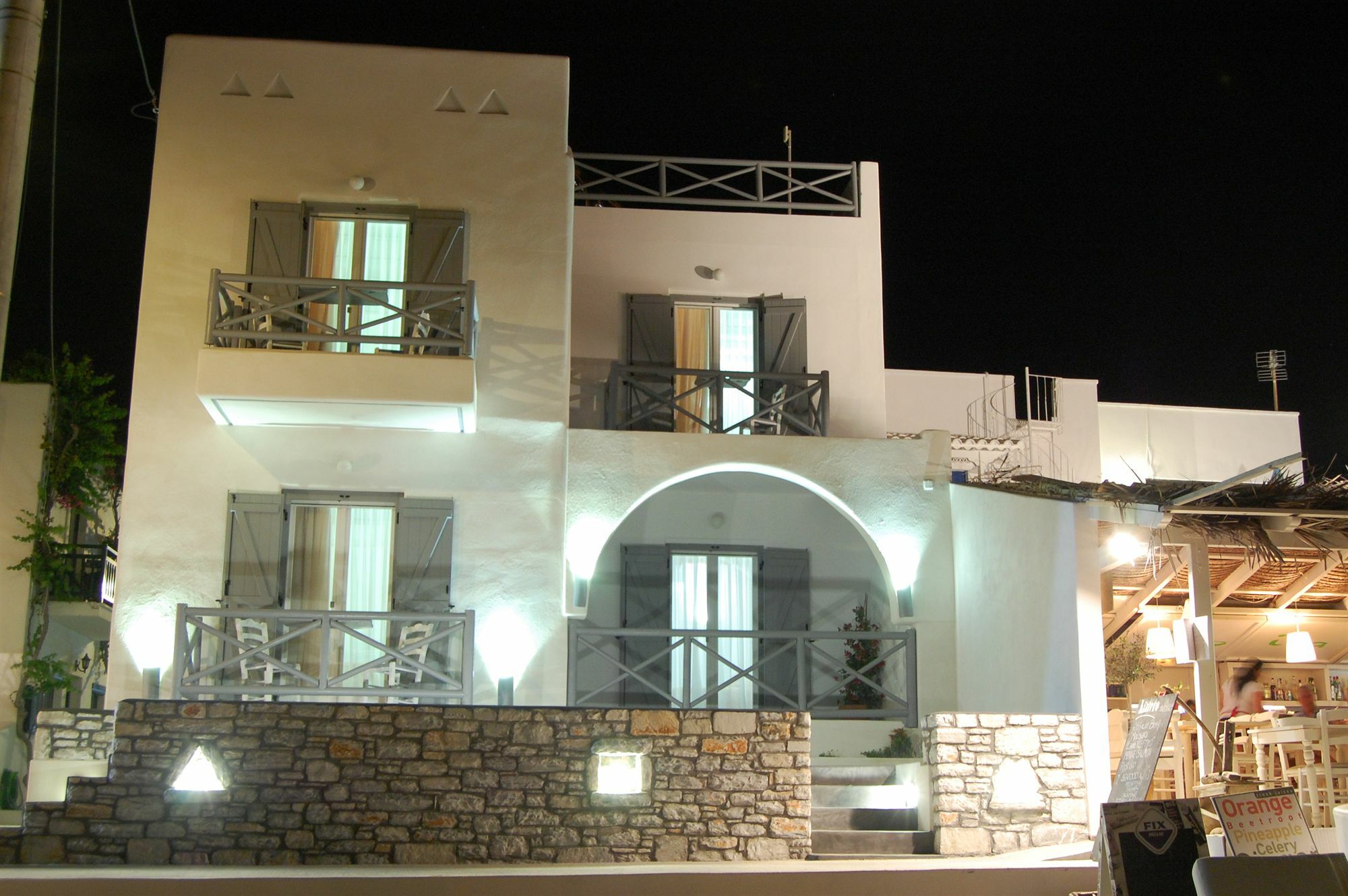 Naxian Althea Apartment Agia Anna  ภายนอก รูปภาพ