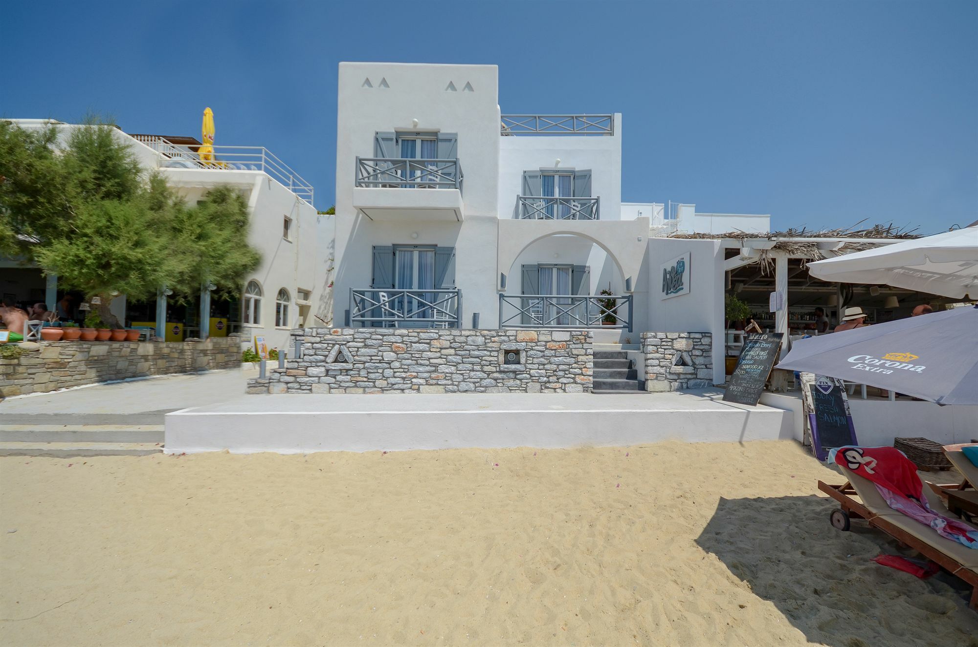 Naxian Althea Apartment Agia Anna  ภายนอก รูปภาพ